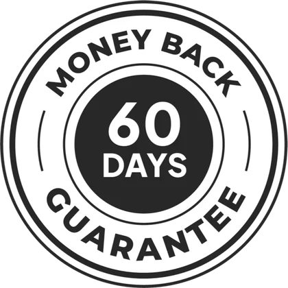 Jelly Rock 60-day money-back guarantee